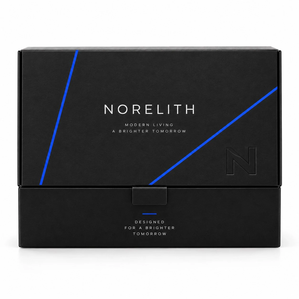 black cardboard boxes front view.webp