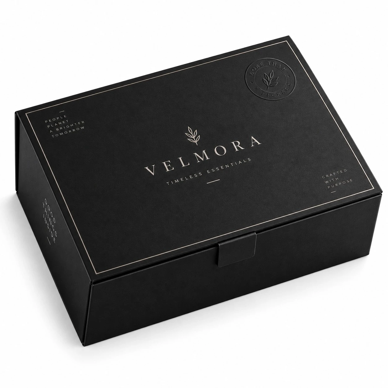black cardboard boxes velmora luxury foil.webp