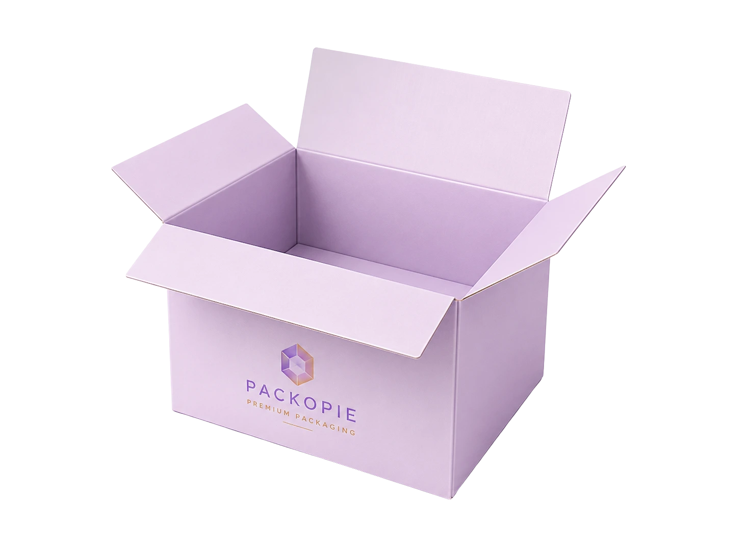 Open Packopie packaging box