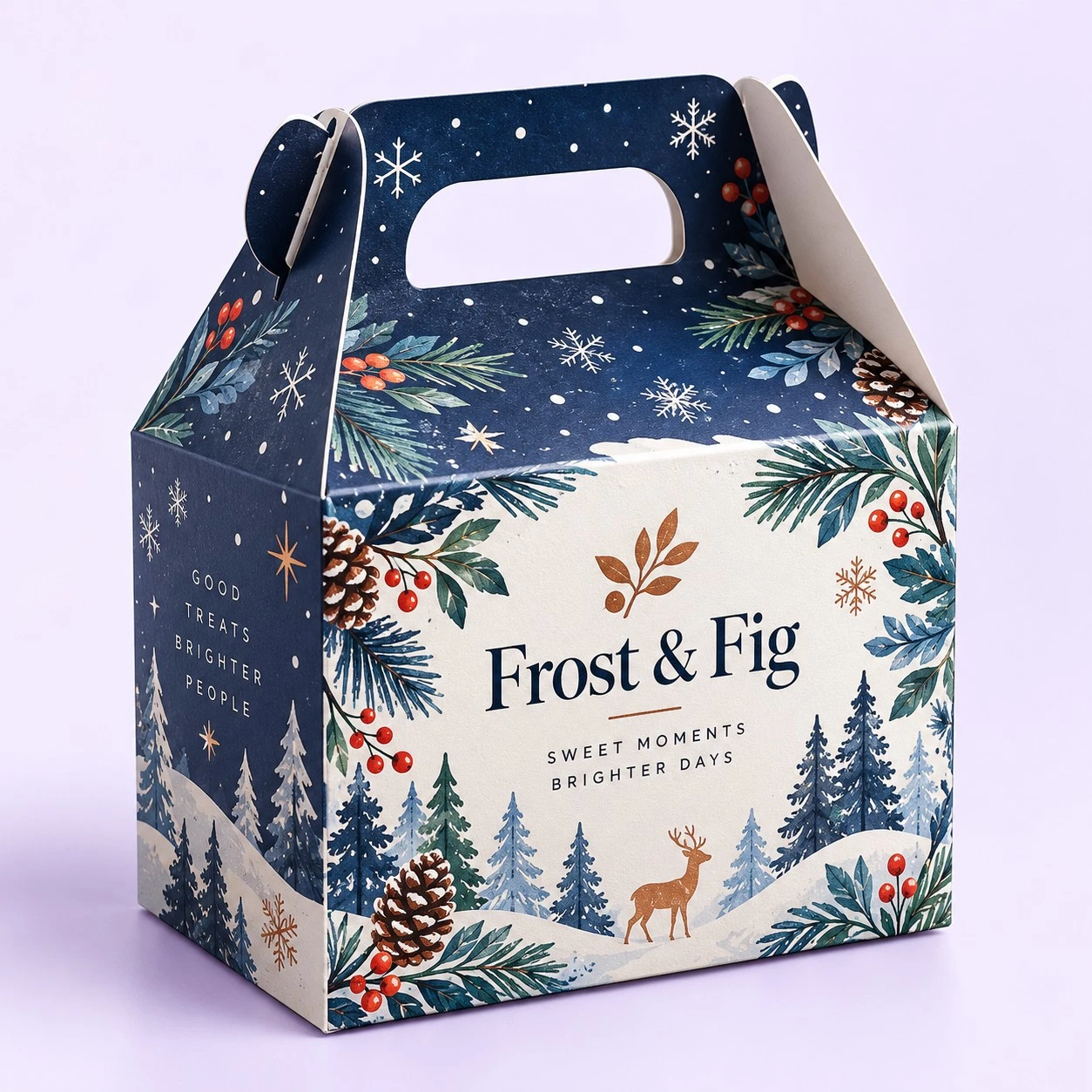Custom Christmas Favor Boxes