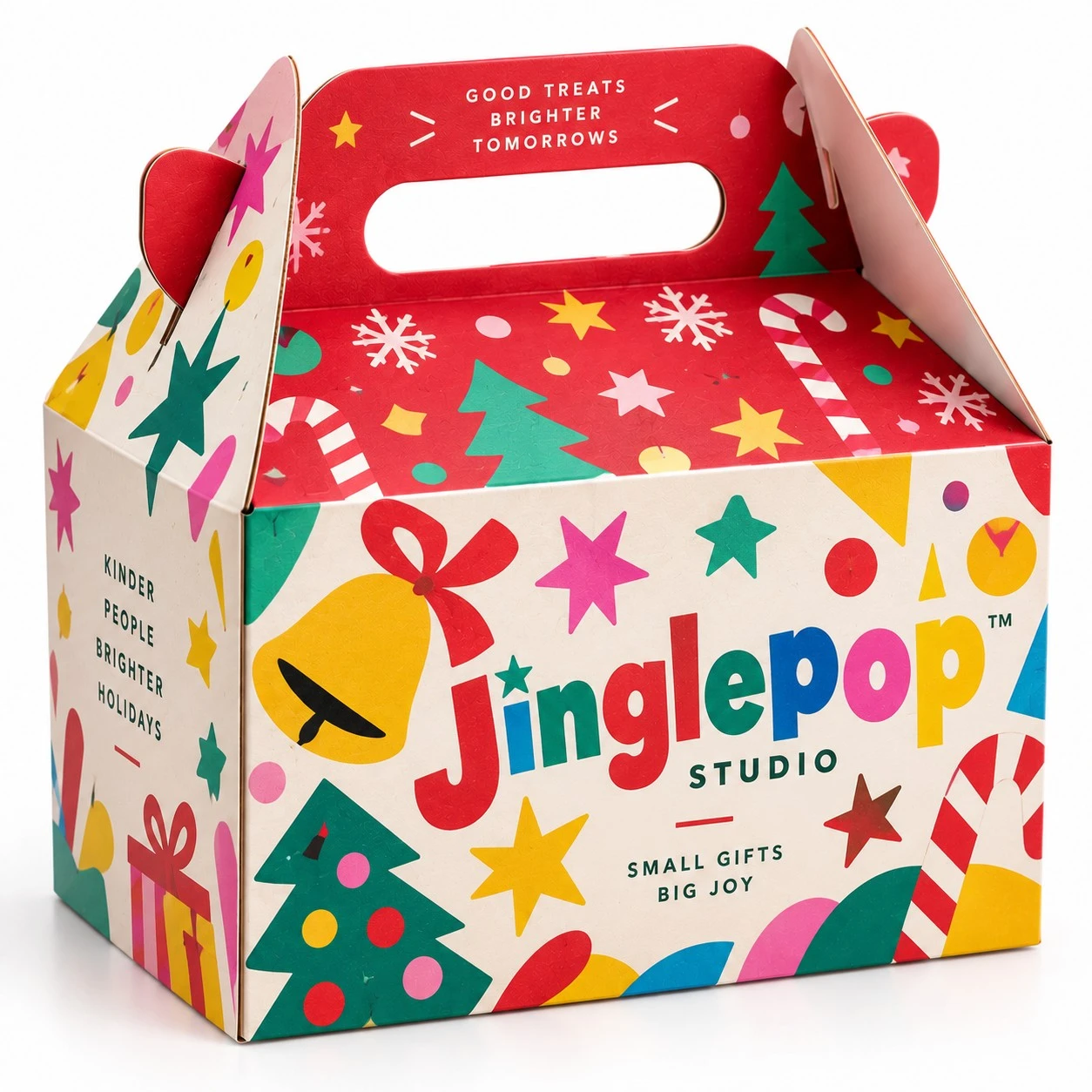 christmas gable boxes jinglepop open colorful design