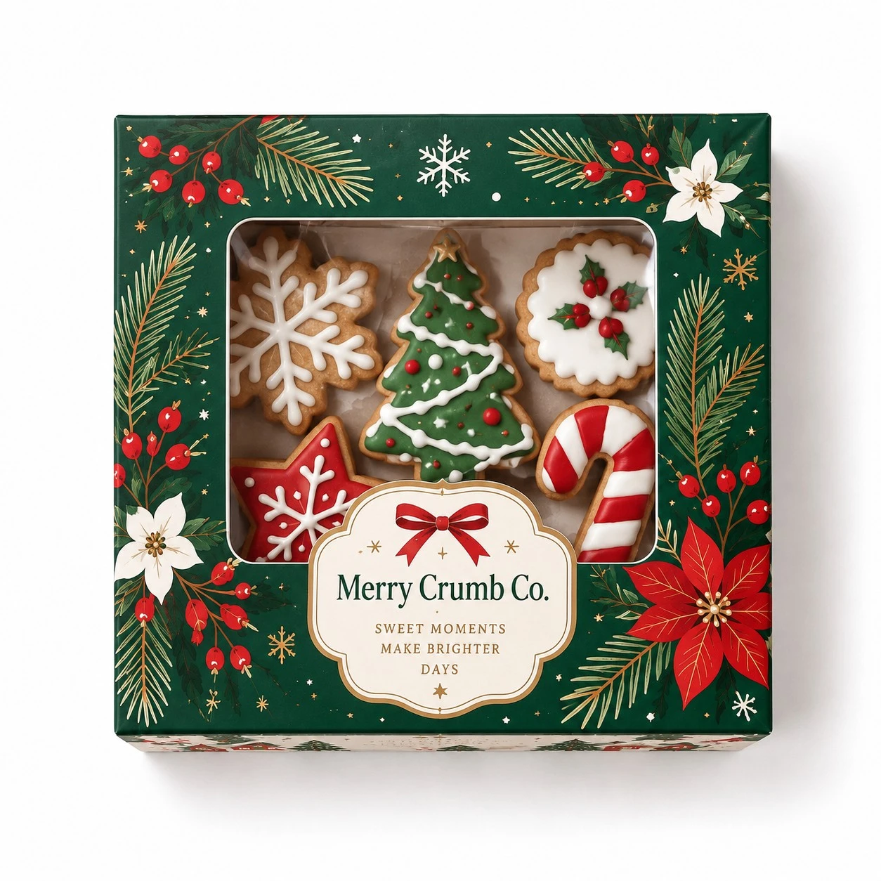 christmas treat boxes top down window