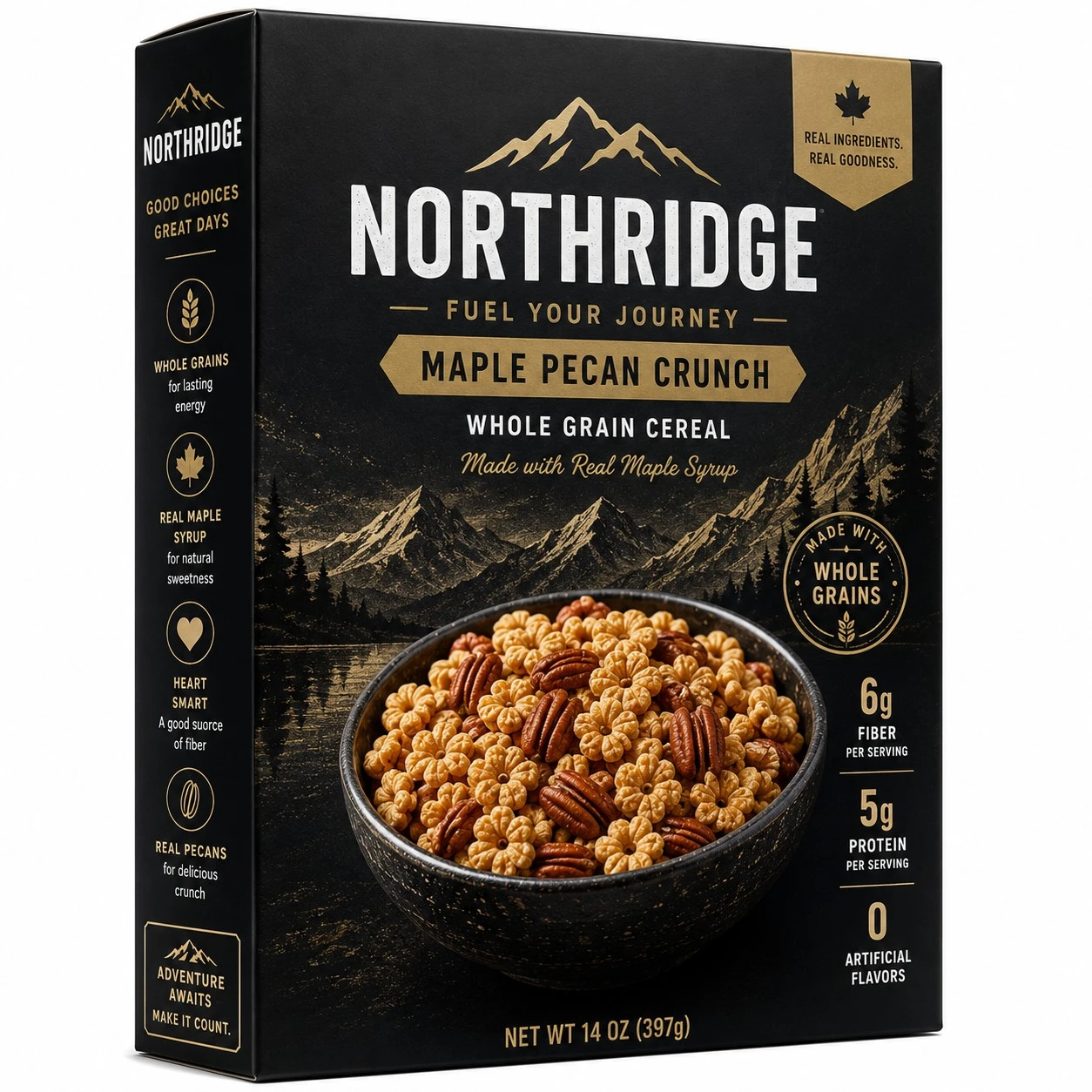 colorful cereal boxes northridge black gold