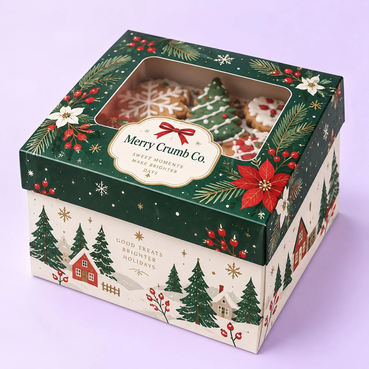 Custom Christmas Treat Boxes