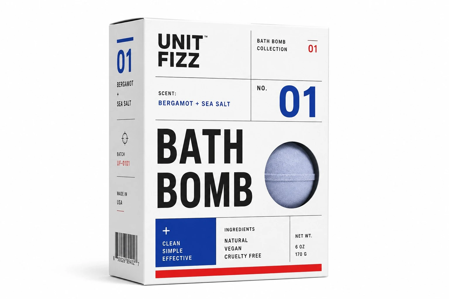 custom bath bomb boxes swiss grid design