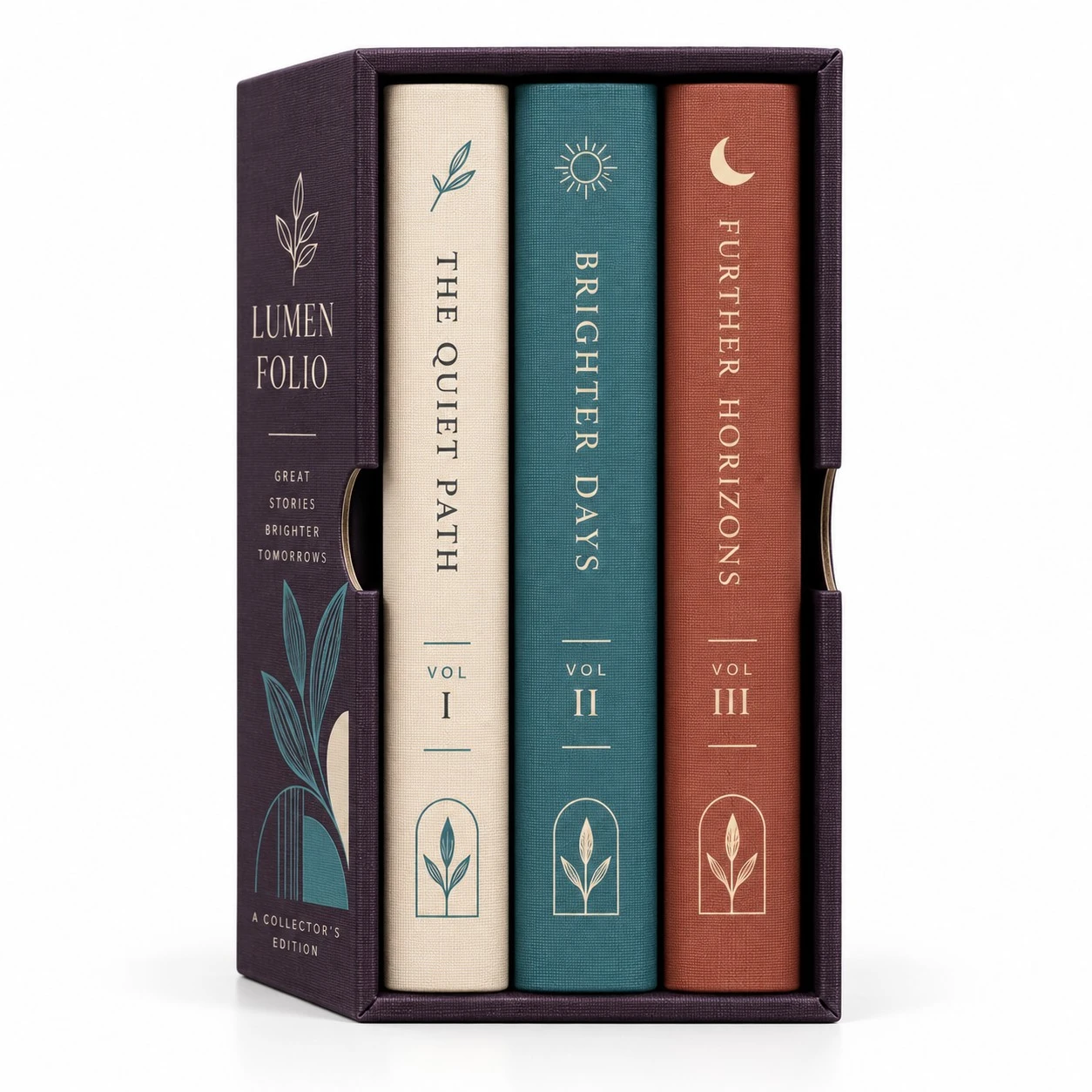 custom book slipcase boxes straight front view.webp