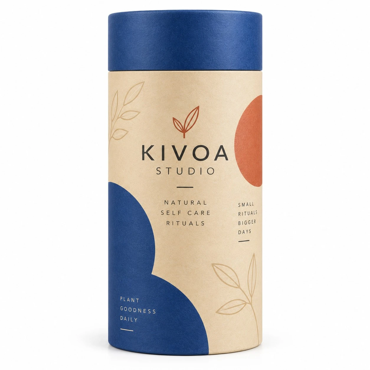 custom cardboard cylinder packaging front view.webp