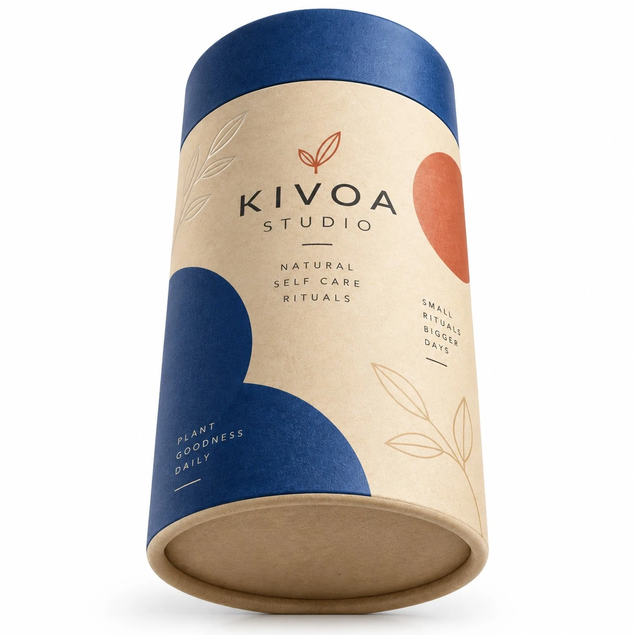 custom cardboard cylinder packaging low angle.webp