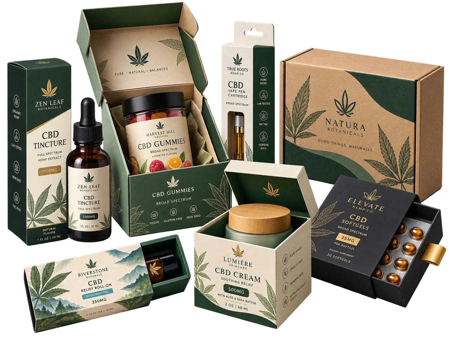 Custom CBD Boxes Built to Protect and Present Your Brand