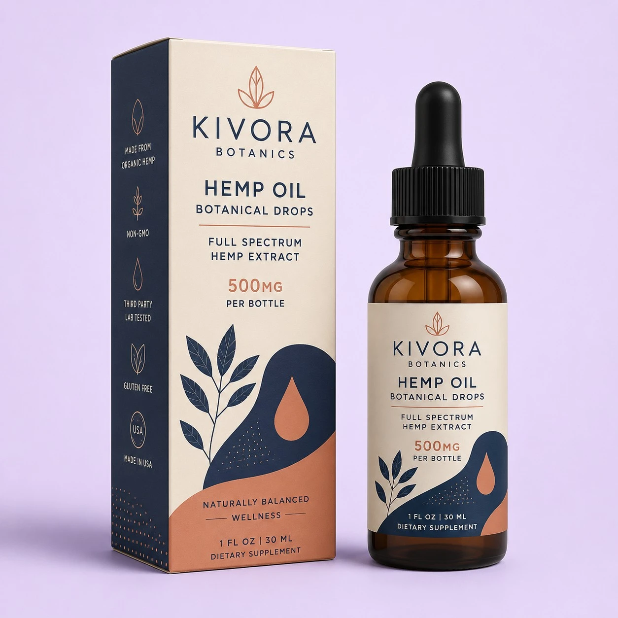 Custom CBD Hemp Oil Boxes