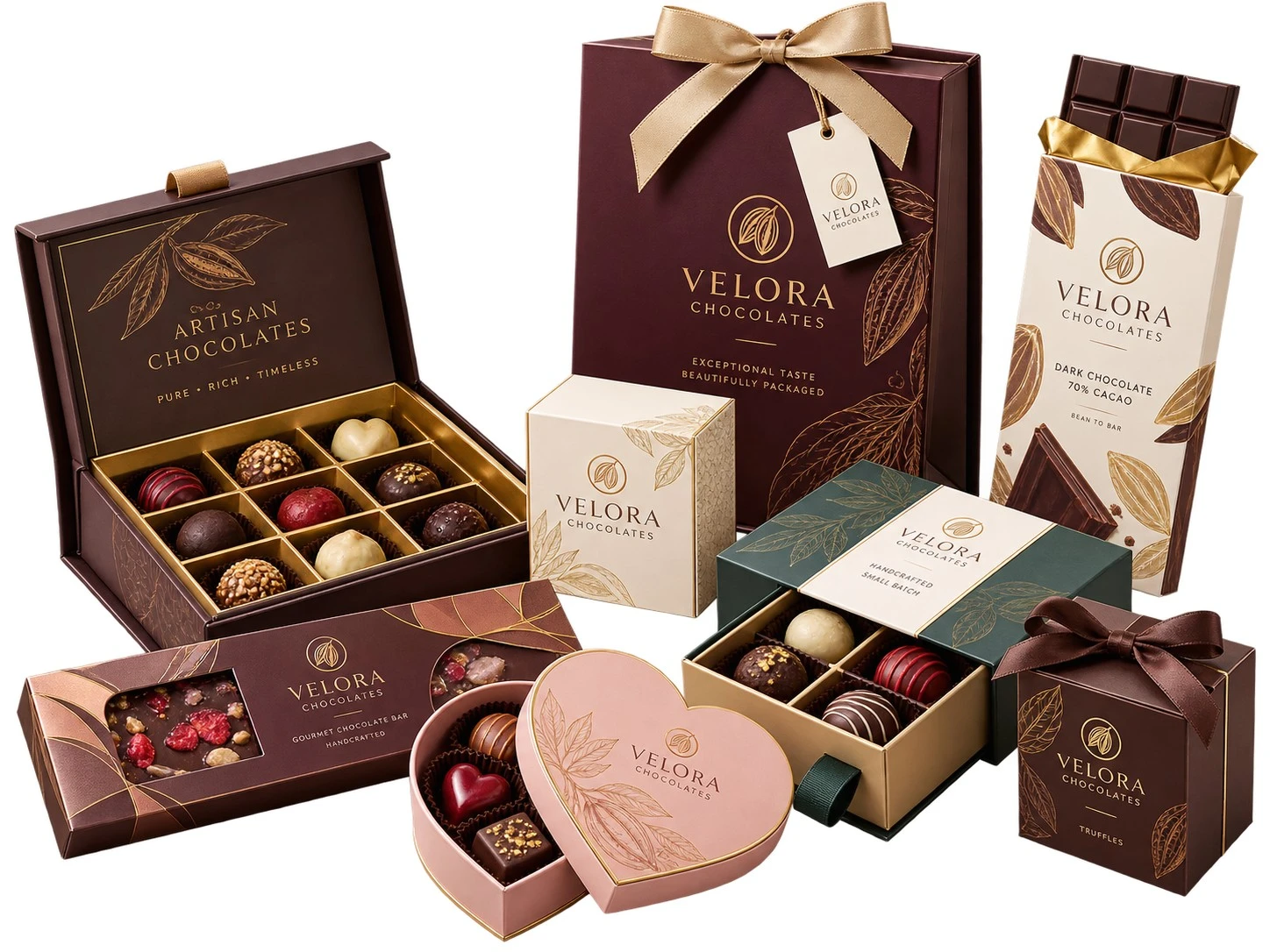 Custom Chocolate Packaging Made to Elevate Every Sweet