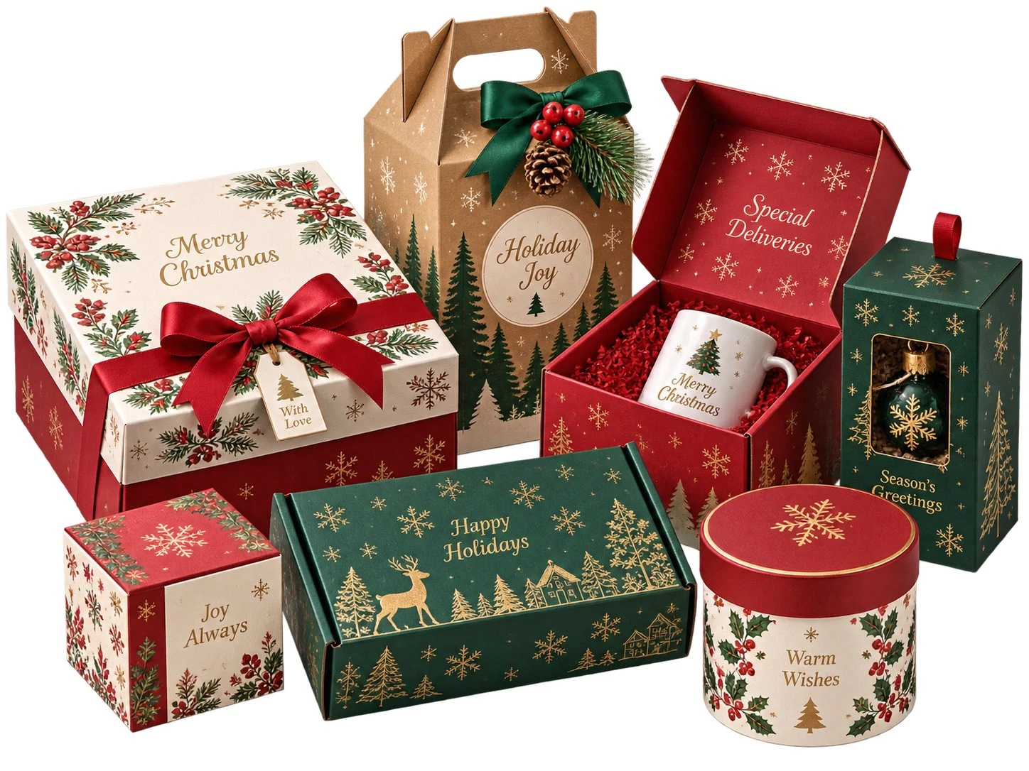 Custom Christmas Boxes Made for Memorable Holiday Gifting