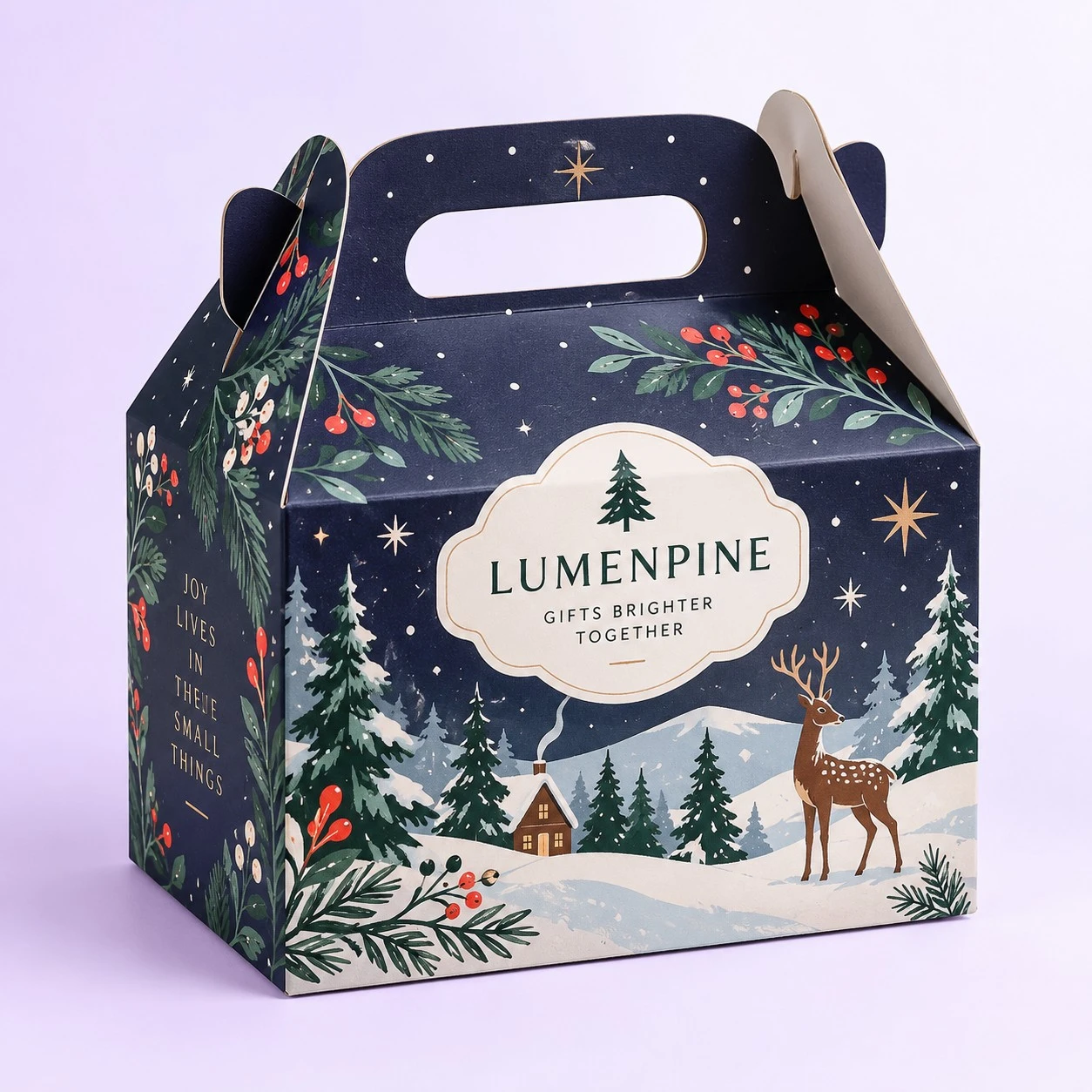 Custom Christmas Gable Boxes
