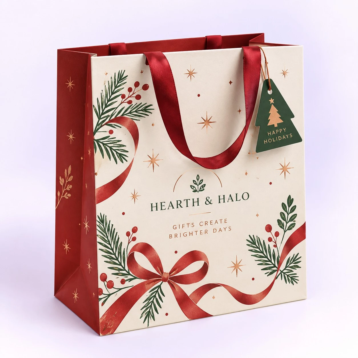 Custom Christmas Gift Bags