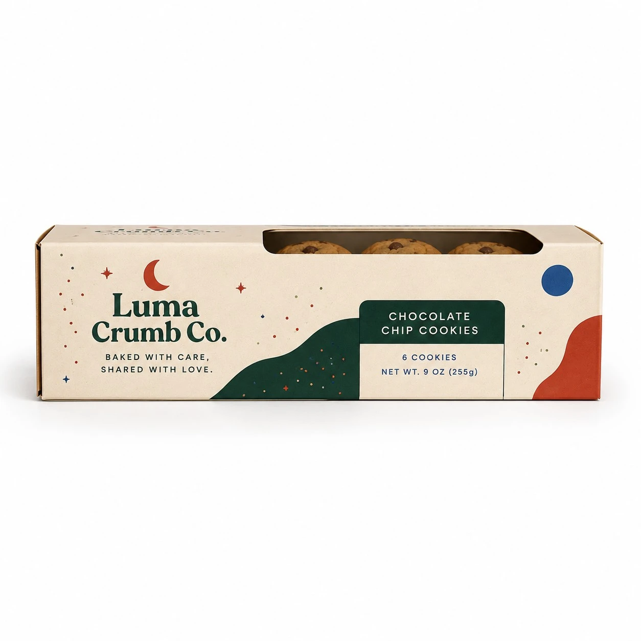 custom cookie boxes side profile carton