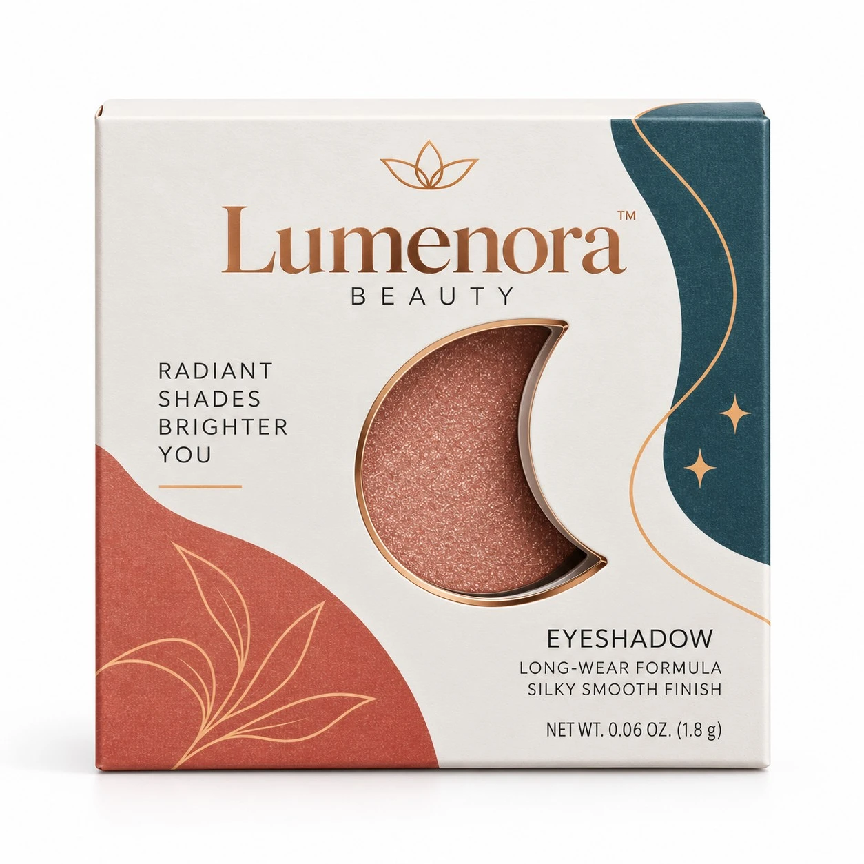 custom eye shadow boxes front view crescent window.webp