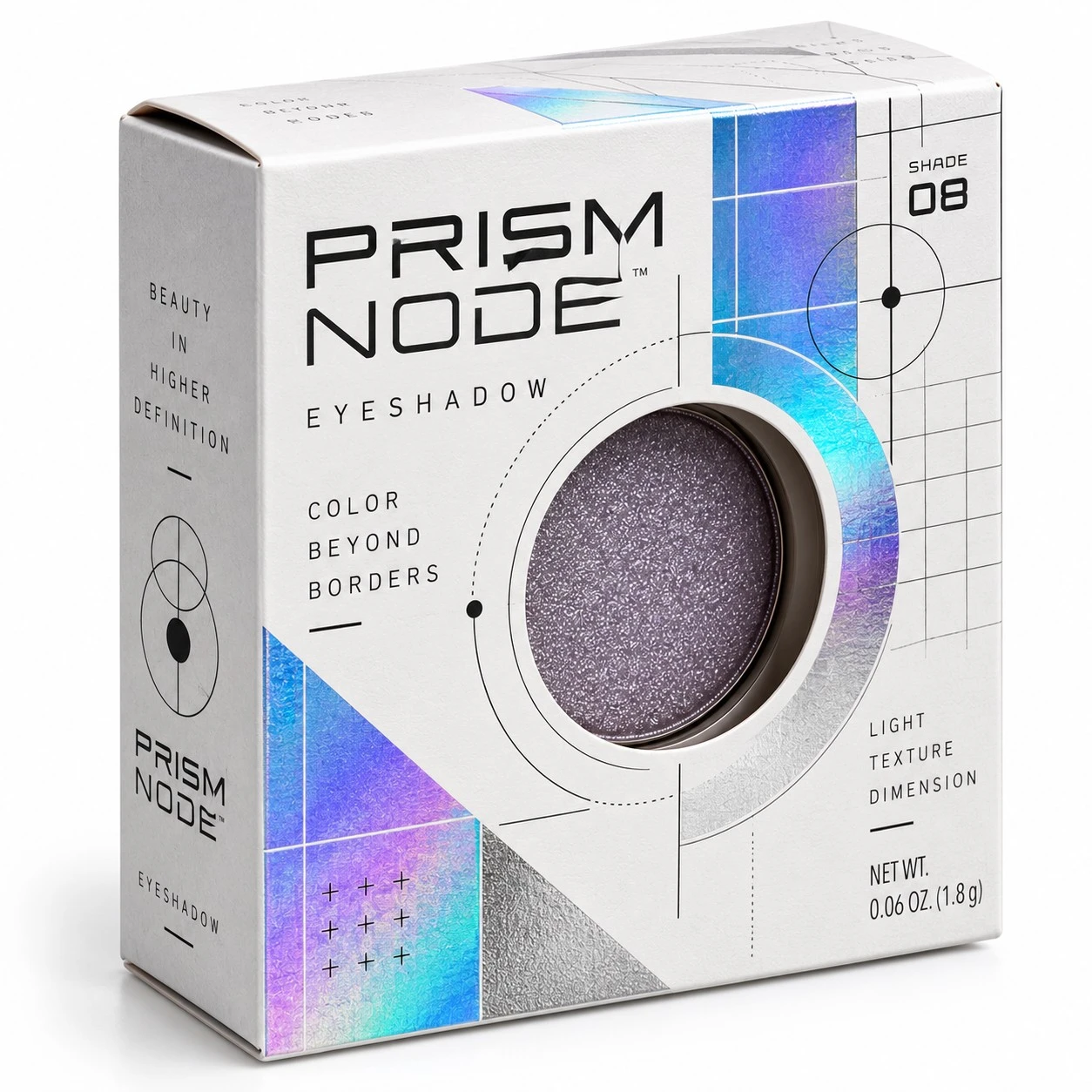 custom eye shadow boxes prism node holographic.webp
