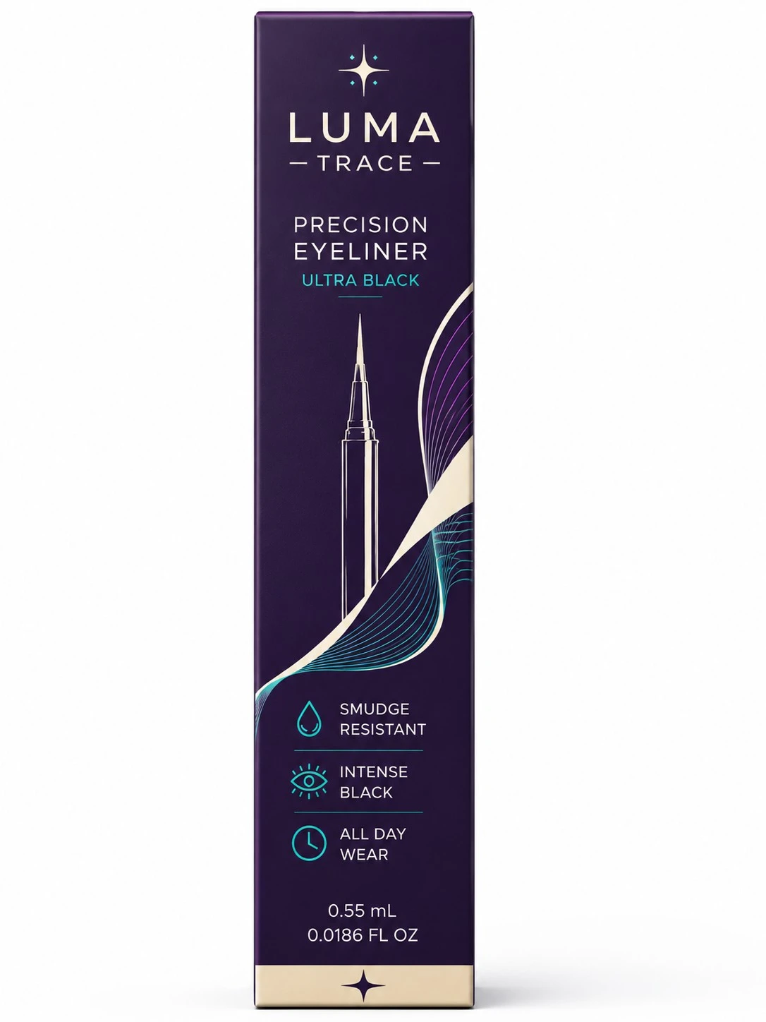 custom eyeliner box front view
