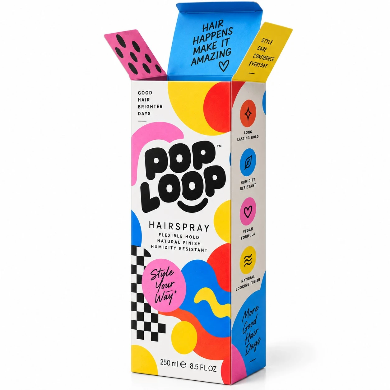 custom hairspray boxes colorful open carton.webp