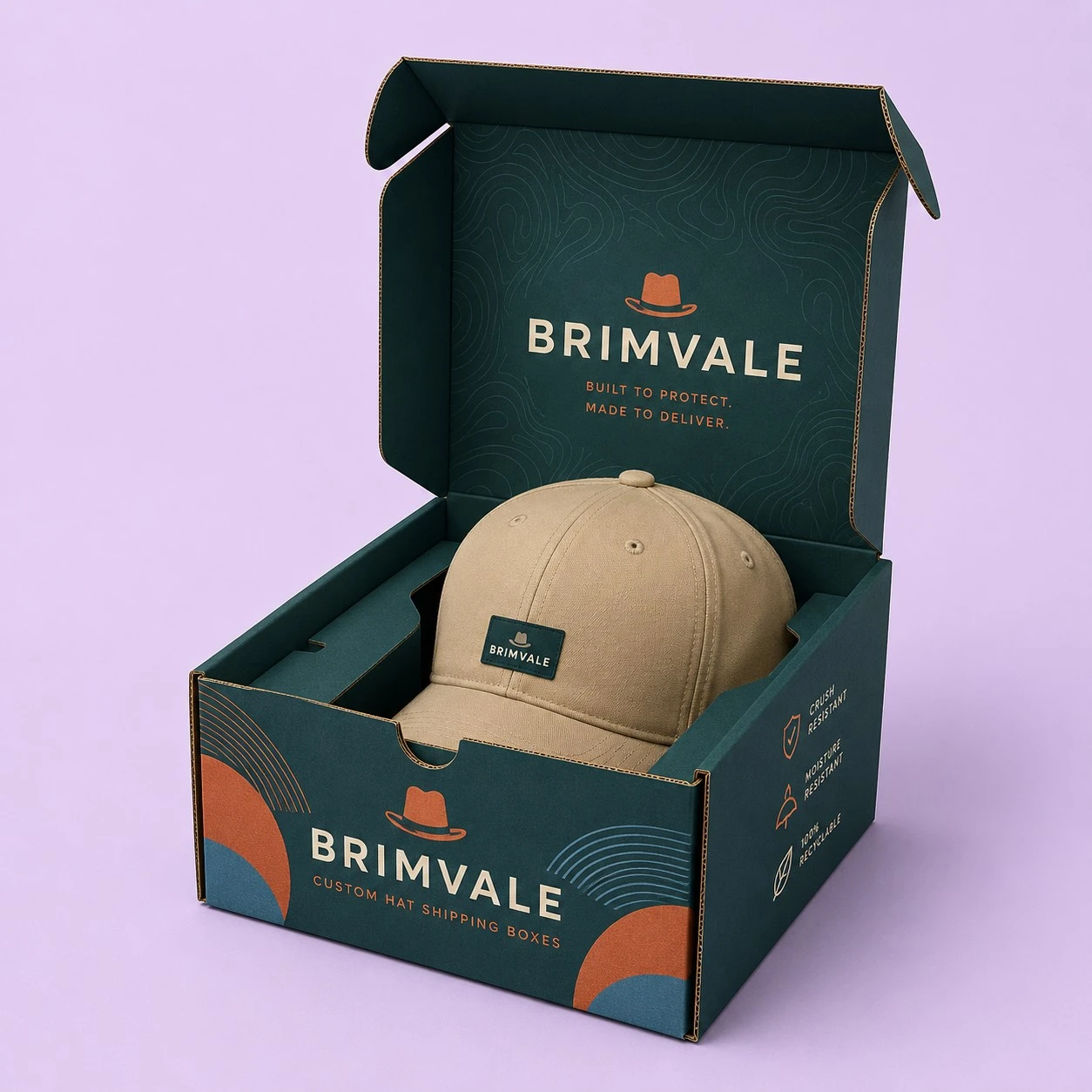 Custom Hat Shipping Boxes