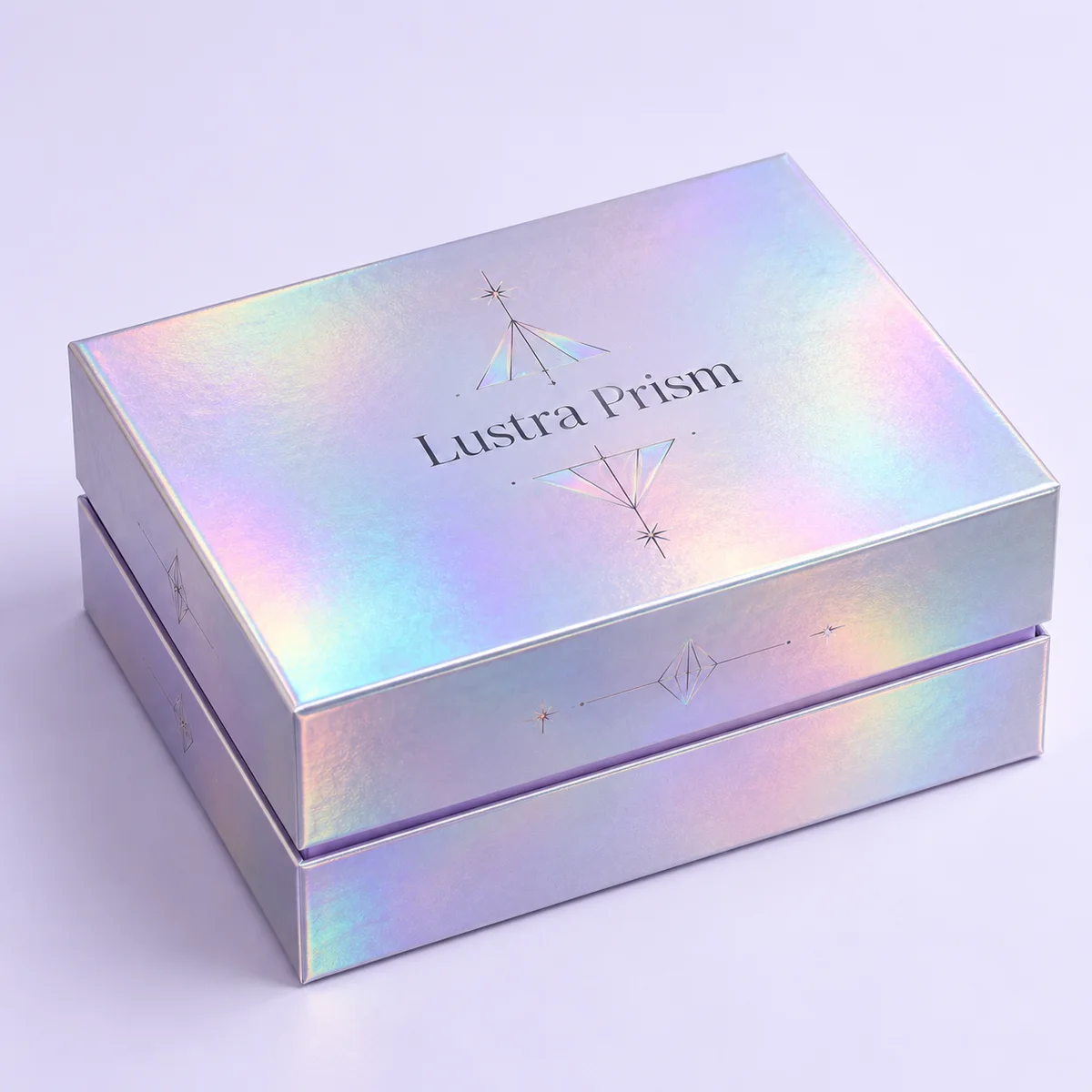Custom Holographic Rigid Boxes