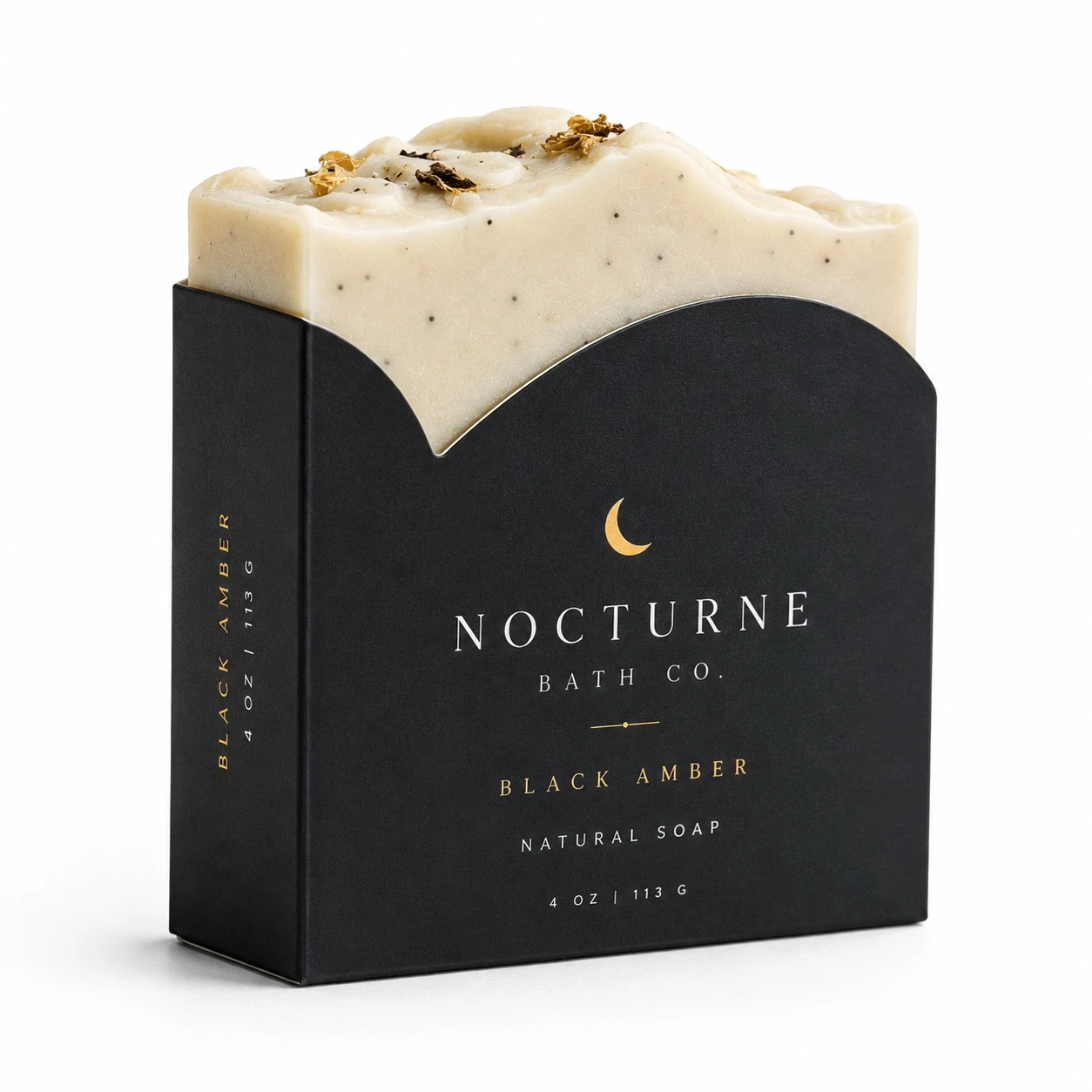 custom holster soap boxes black minimal arched cut