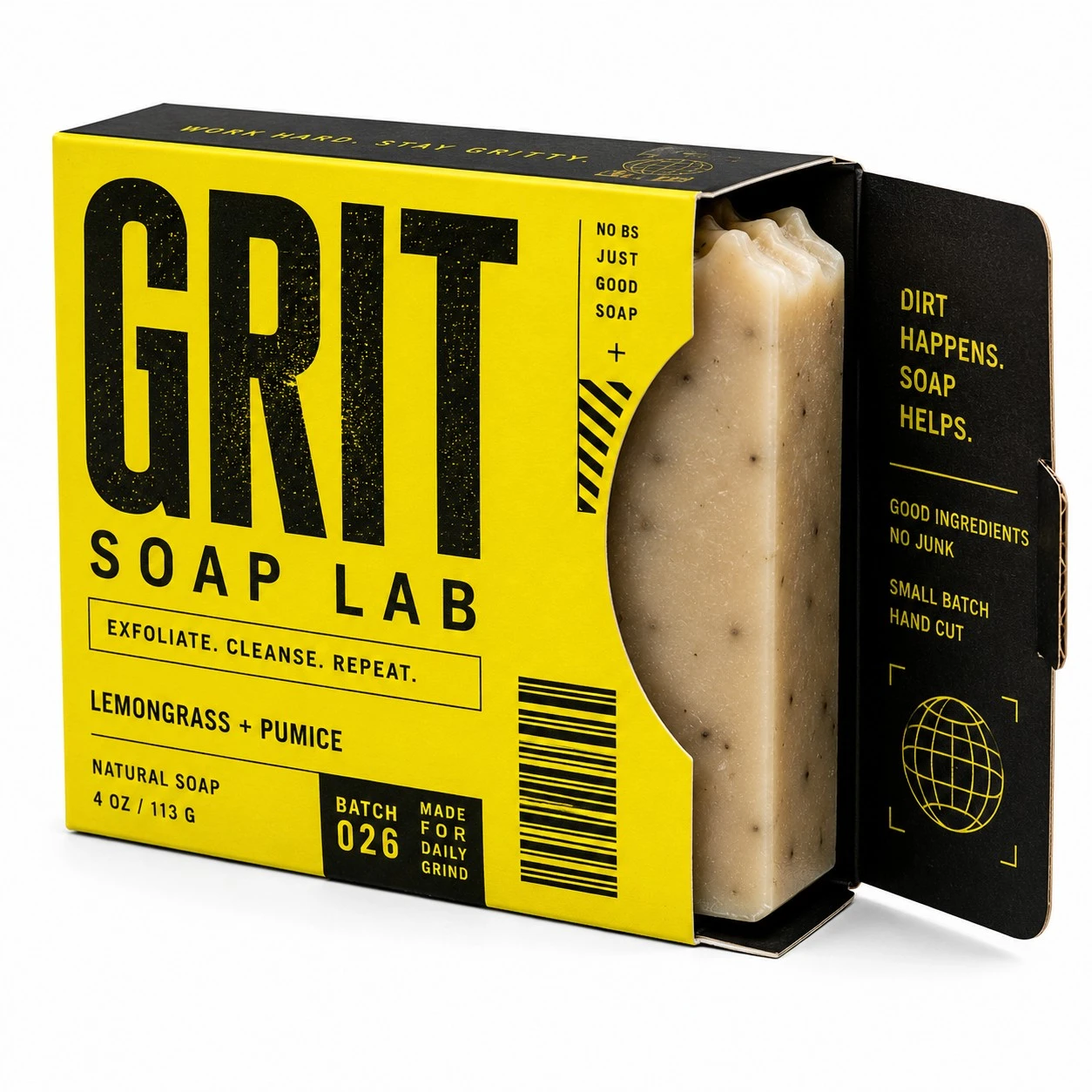 custom holster soap boxes brutalist open flap