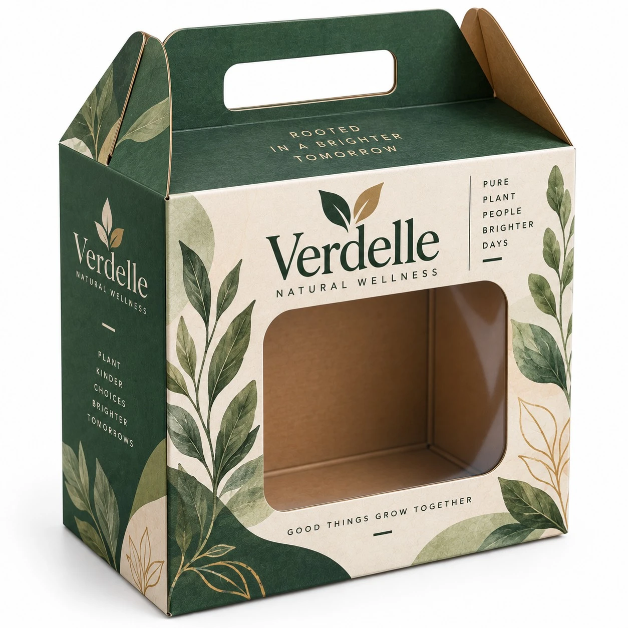 custom kraft window boxes verdelle gable window