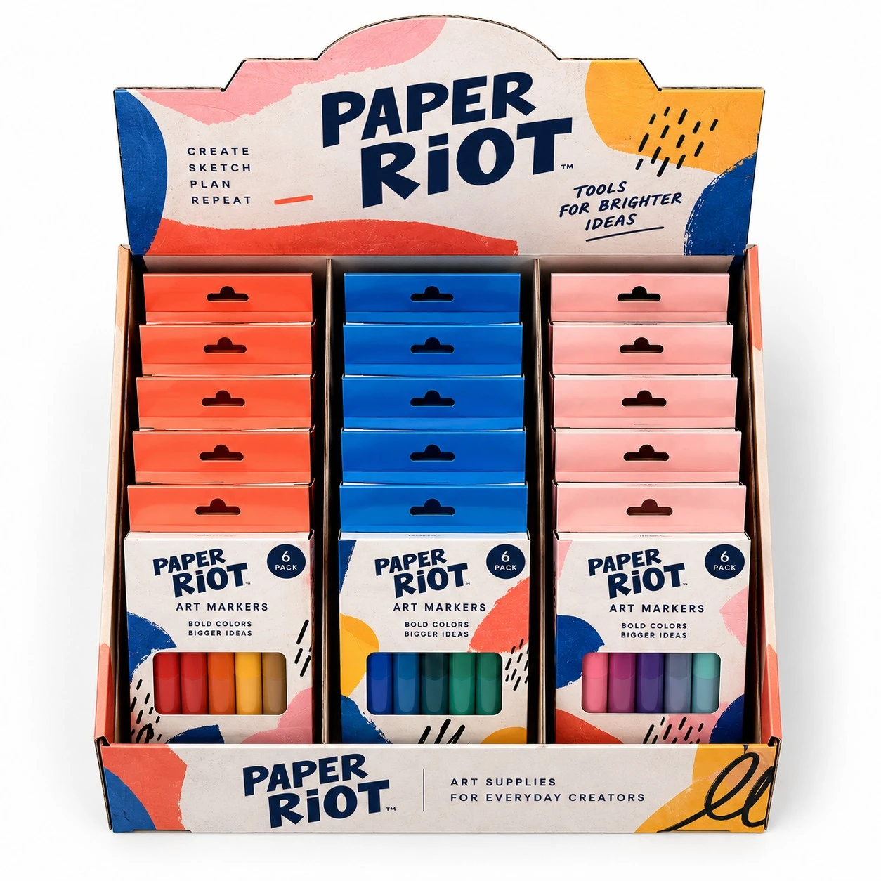custom pdq boxes top down divider layout