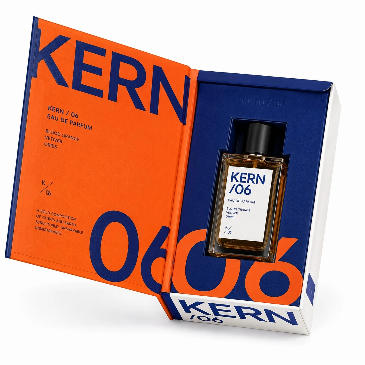 custom perfume boxes kern 06 brutalist rigid box