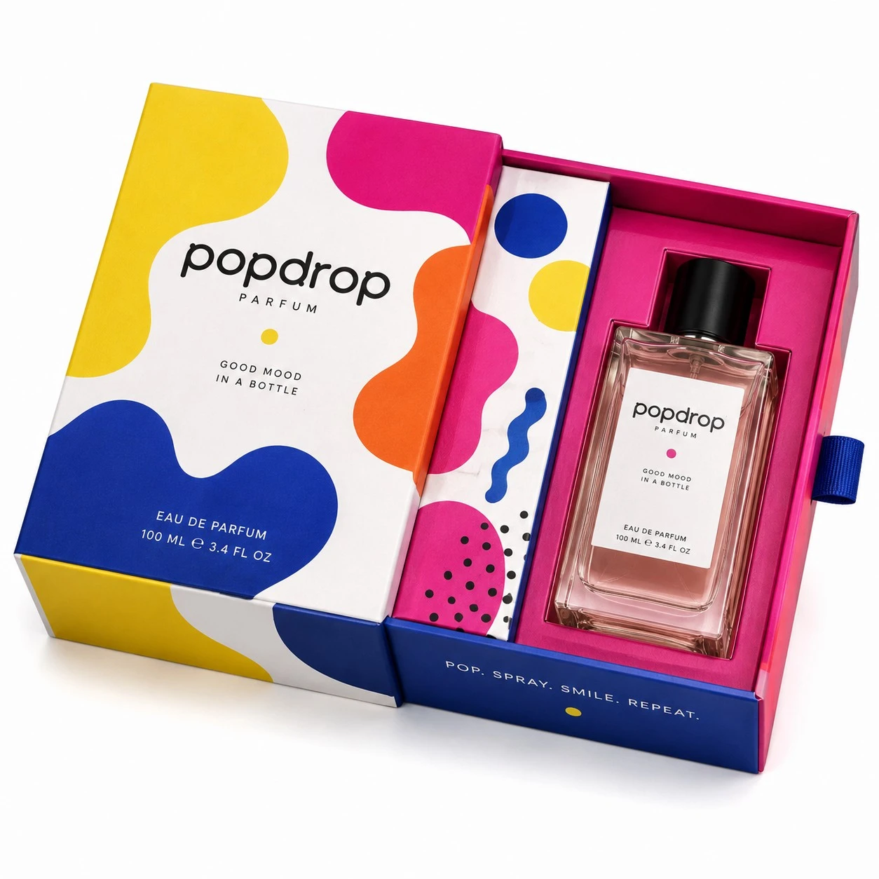 custom perfume boxes popdrop colorful drawer box