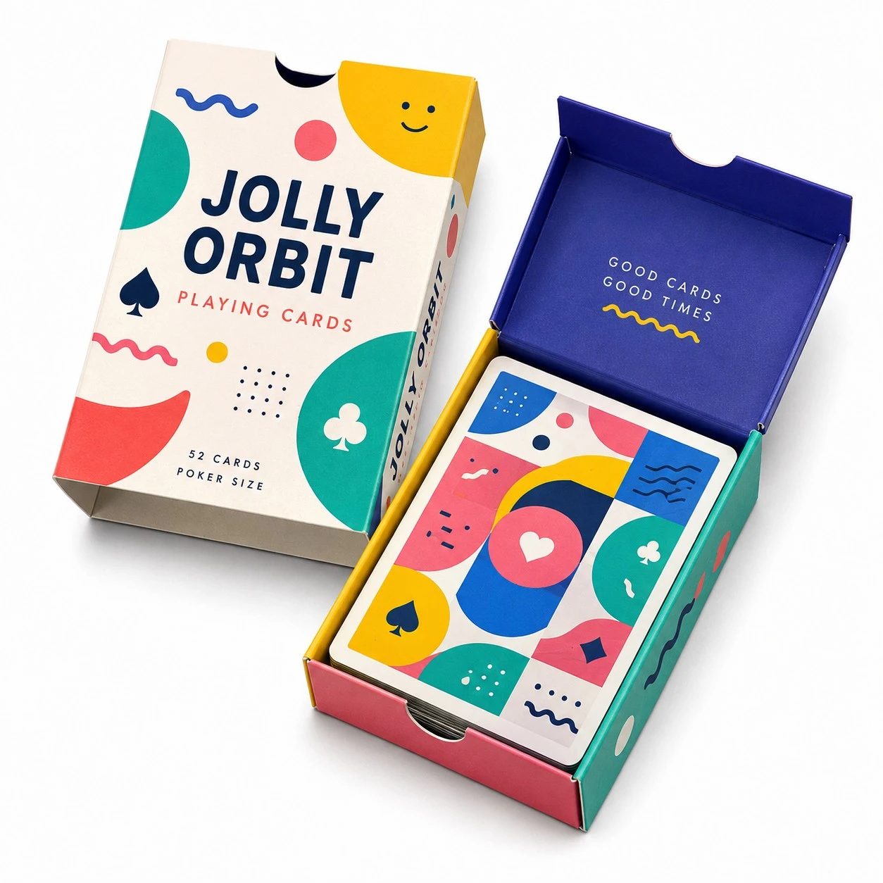 custom playing card boxes colorful sleeve tray