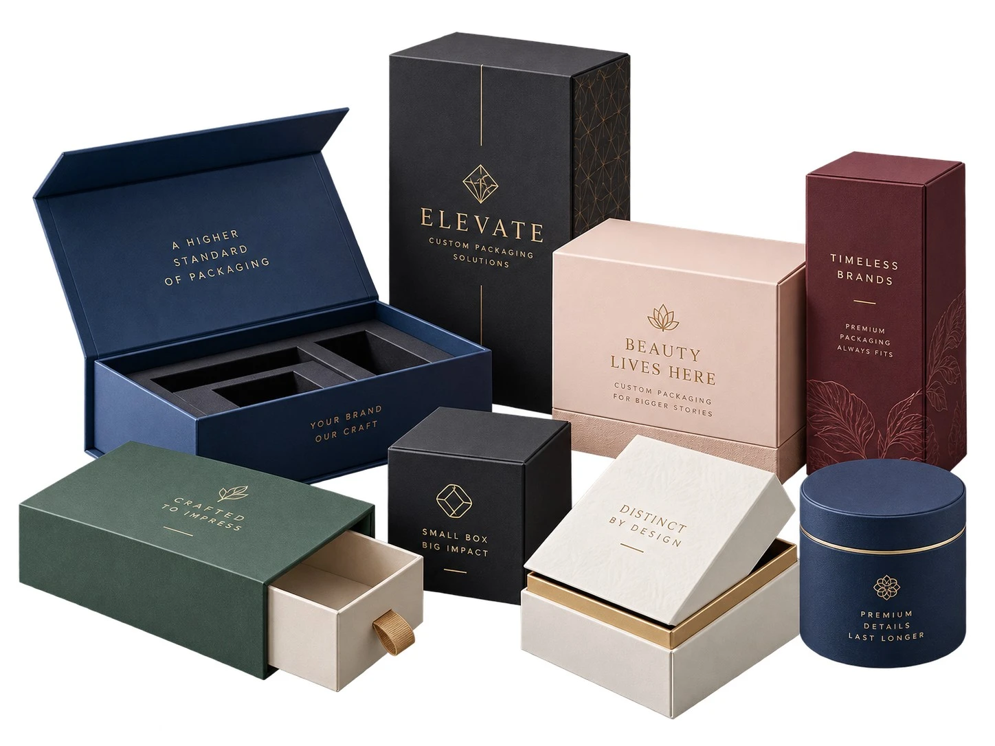 Custom Rigid Boxes Built for Premium Product Presentation