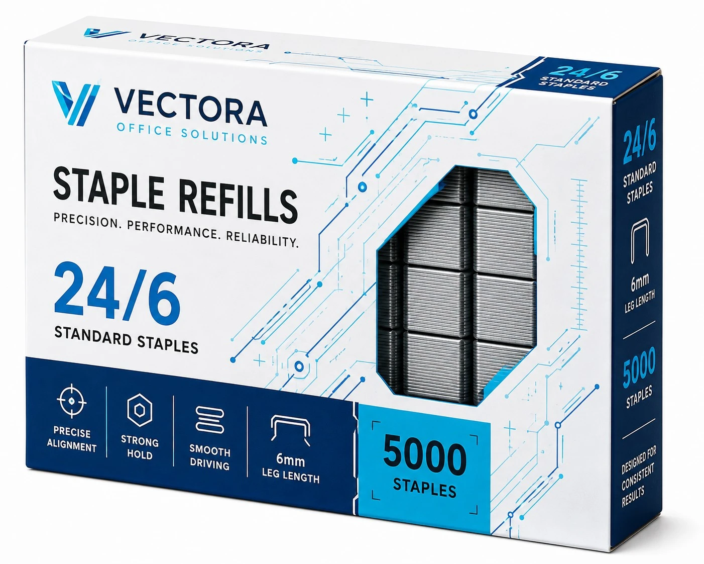 custom staple boxes tech geometric window