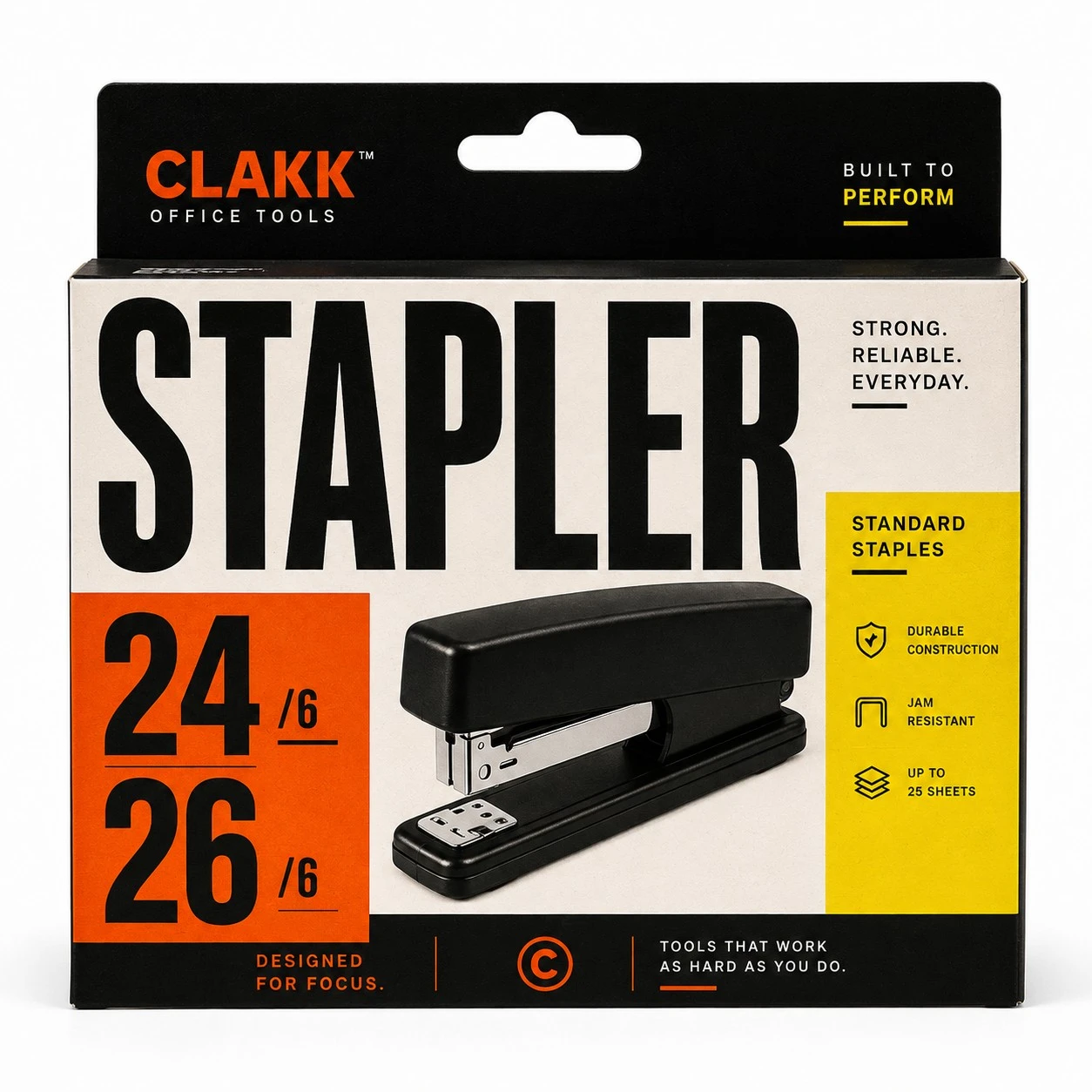 custom stapler boxes clakk brutalist carton
