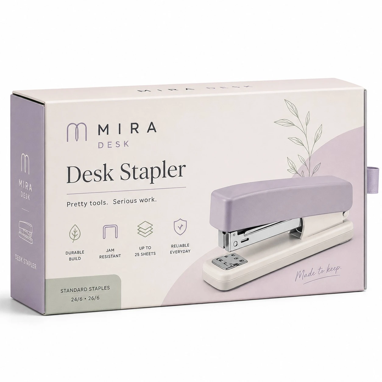 custom stapler boxes mira pastel sleeve