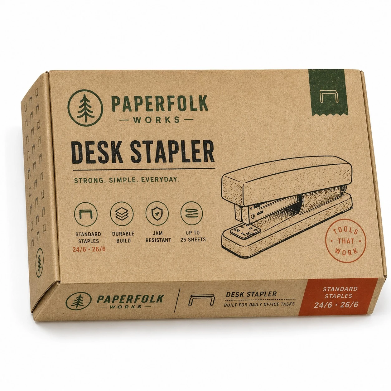 custom stapler boxes paperfolk kraft design