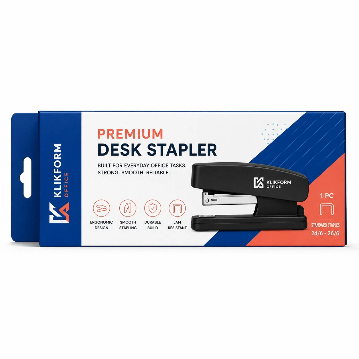 custom stapler boxes side profile