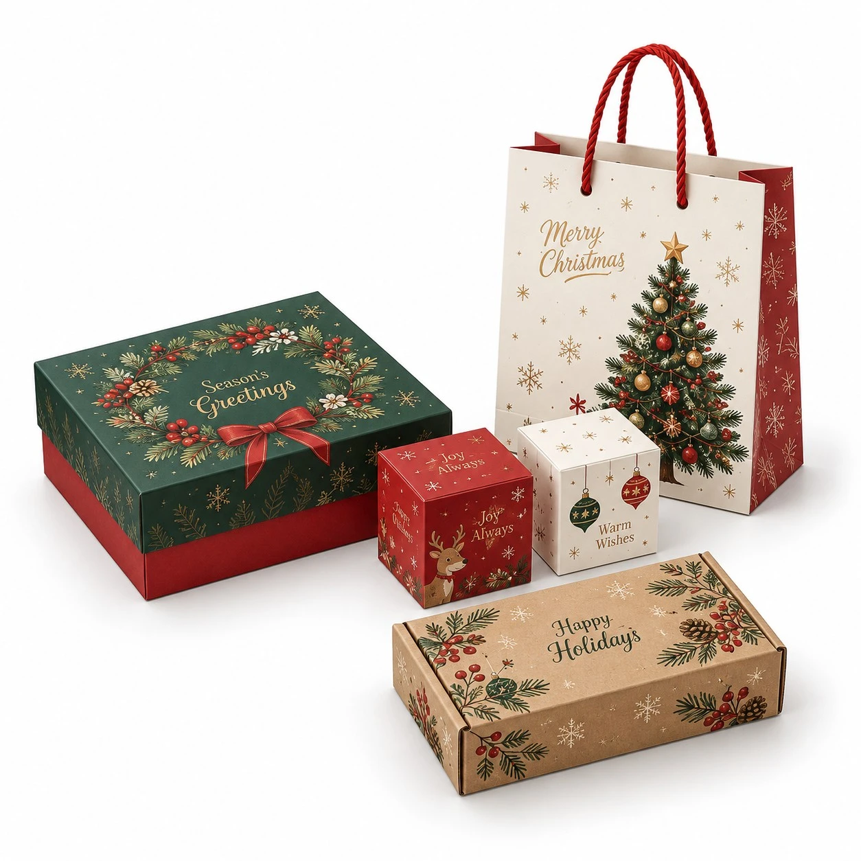 Festive Christmas Gift Box Collection