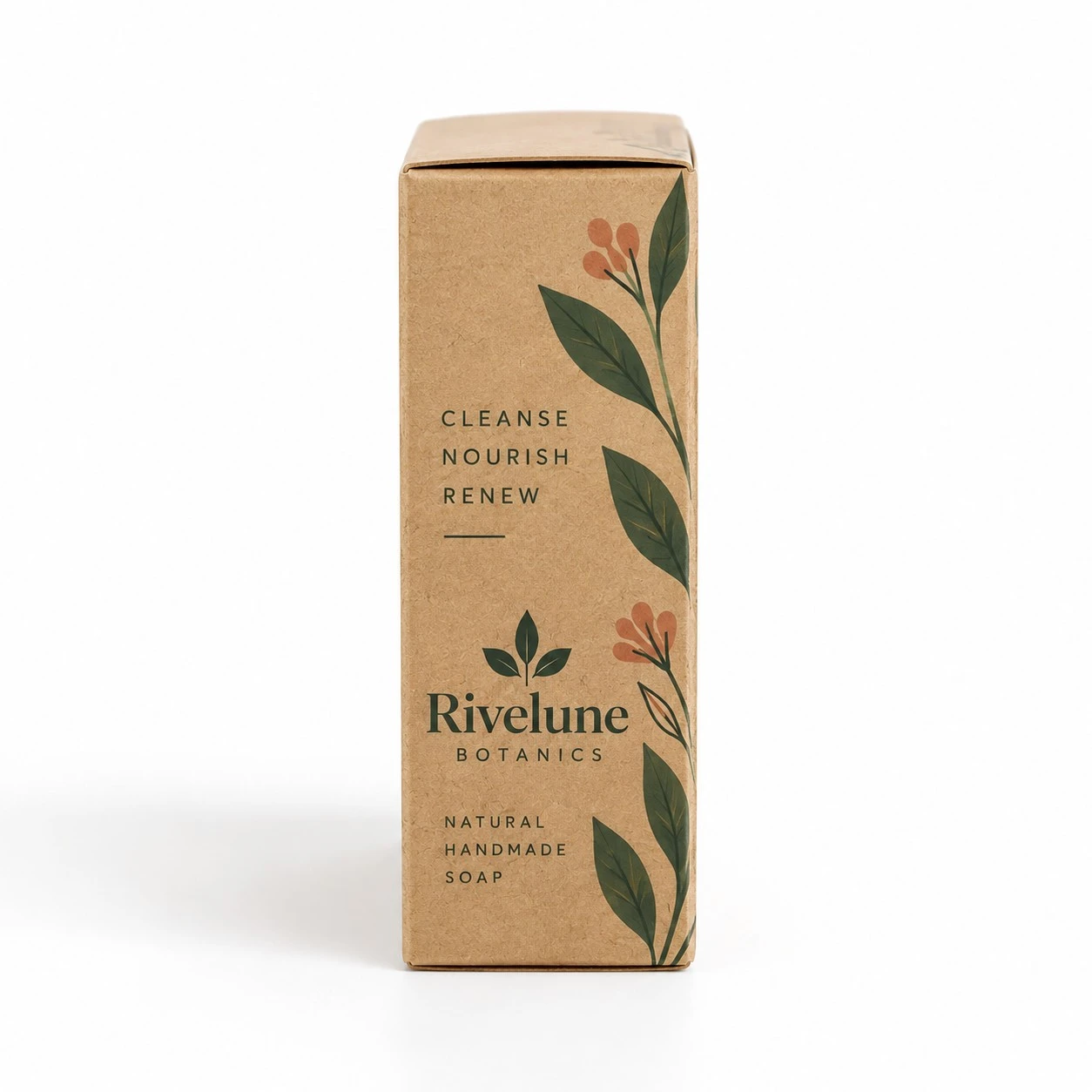 kraft soap boxes side profile