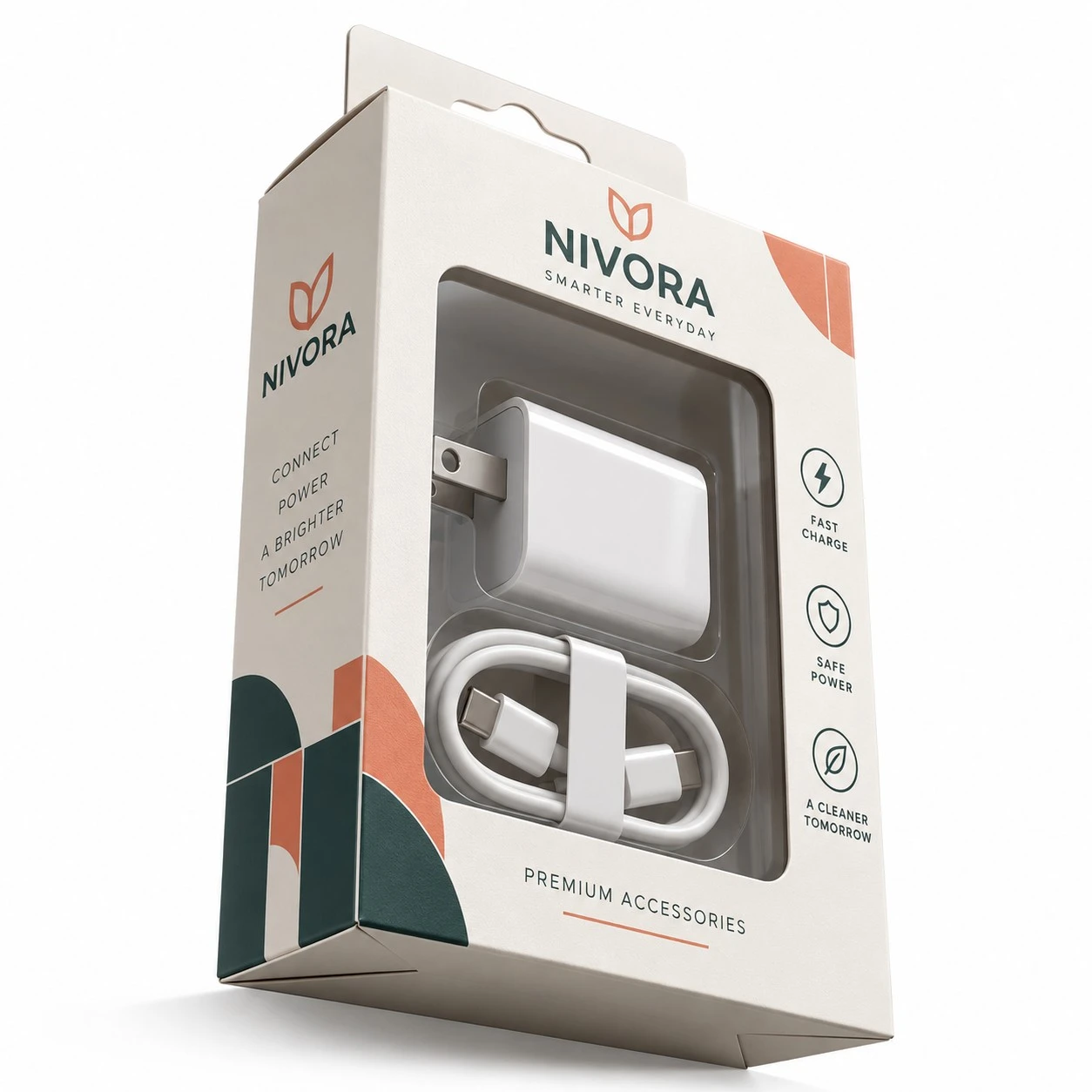 window display box low angle retail packaging